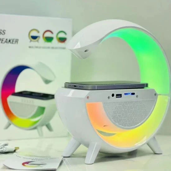 Digital Led Wireless Charger Speaker